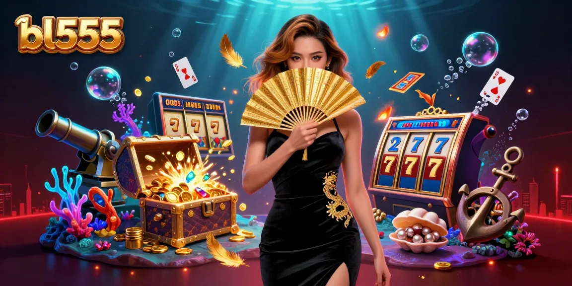 Experience the excitement of bl555 casino with vibrant visuals of slots, jackpots, and captivating characters.