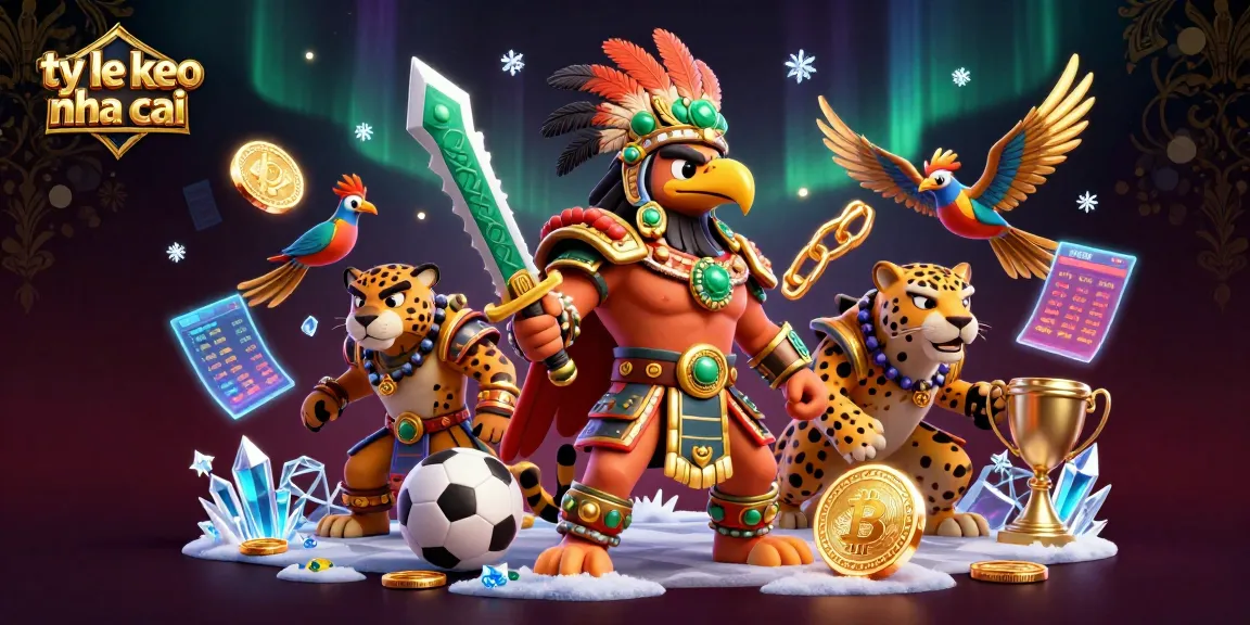 Engaging with ty le keo nha cai in a vibrant 3D sports betting scene featuring dynamic characters and elements.