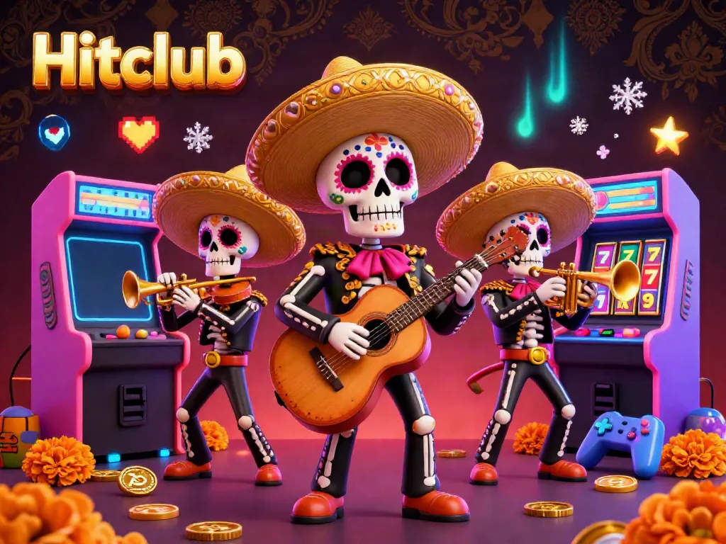 Engage with Hitclub's vibrant gaming atmosphere featuring colorful elements and exciting game features.