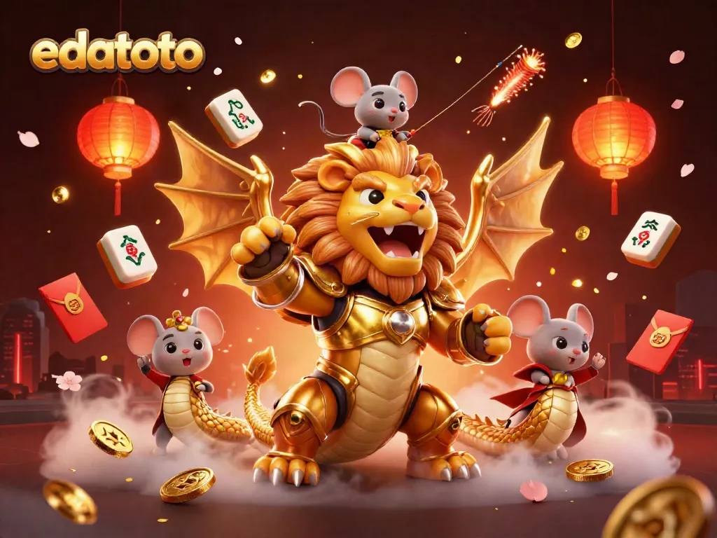 Experience winning like never before with edatoto in this dynamic casino illustration.